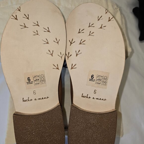 Beek Falcon Leather Ankle Booties in Cognac, Women's Size 6, New in Box $395 - Picture 8 of 10